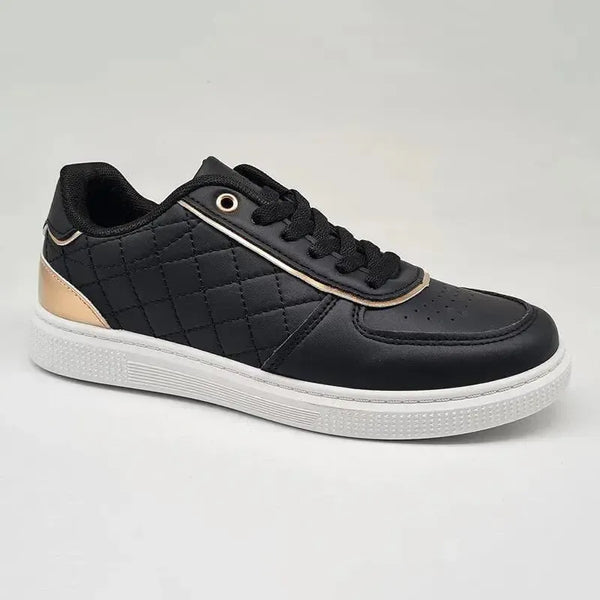 Madison Cyprus Sneaker - Black/ Rose Gold