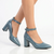 Madison Diana Court - Petrol Blue