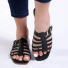 Madison Dodos 5 Strippie Flat Sandal - Black