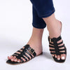 Madison Dodos 5 Strippie Flat Sandal - Black