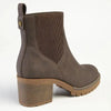 Madison Ella 2 Ribbed Gusset Ankle Boot - Chocolate