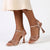 Madison Evening Heeled Sandals - Rose Gold