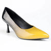 Madison Faded Fashion Court Heel - Faded Yellow