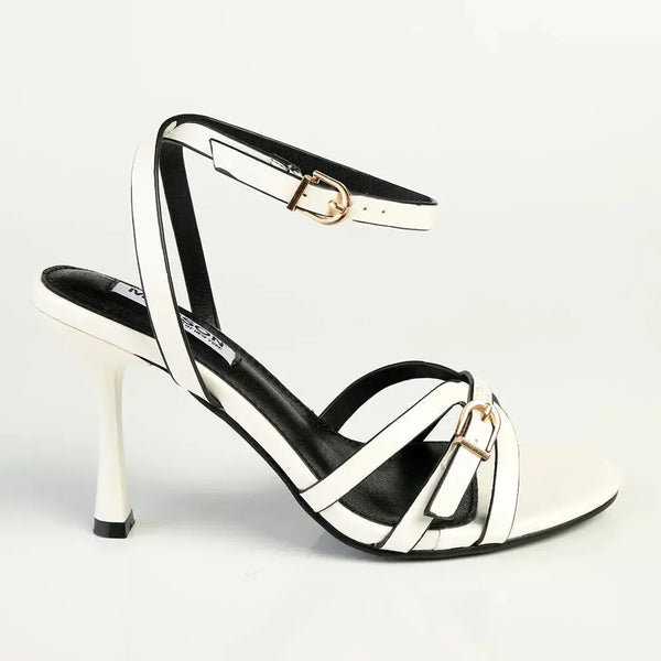 Madison Faith Heel - White