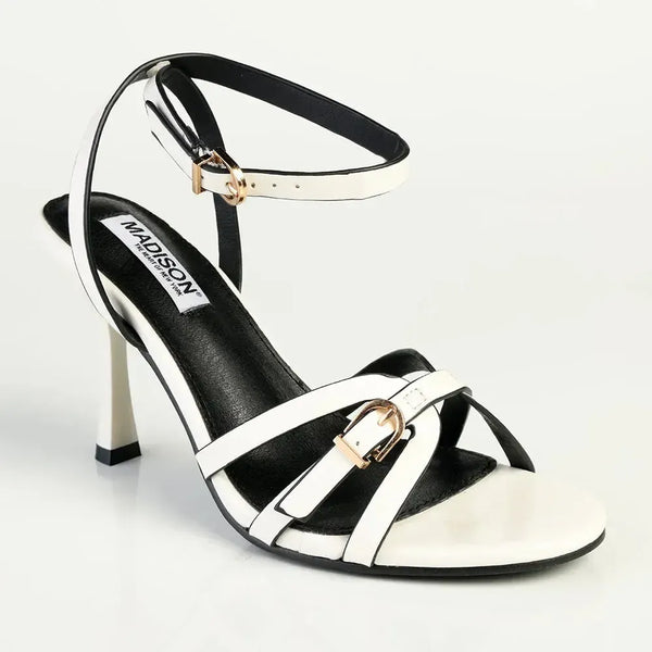 Madison Faith Heel - White