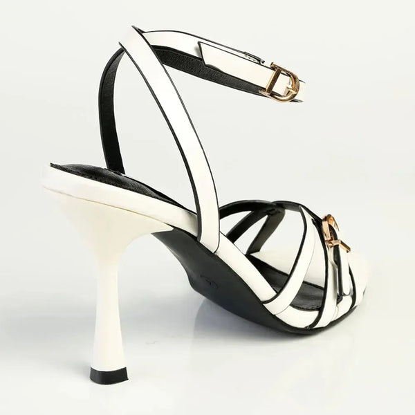 Madison Faith Heel - White
