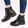 Madison Fashion Gusset Boot - Black