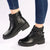 Madison Fashion Gusset Boot - Black