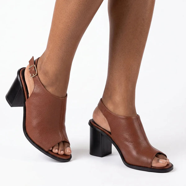 Madison Fashion Heel - Tan