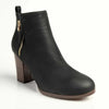 Madison Fern Ankle Boot - Black
