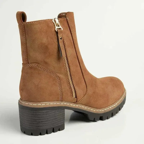Madison Florence Boot - Tan