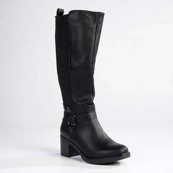 Madison Gabriella 2 Long Gusset Boots - Black