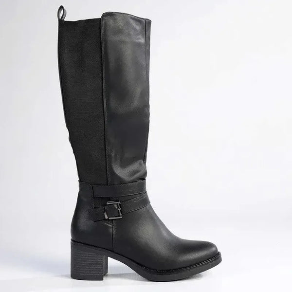 Madison Gabriella 2 Long Gusset Boots - Black