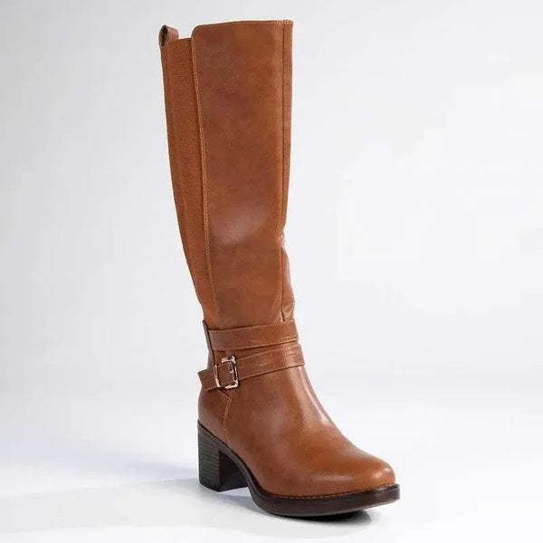 Madison Gabriella 2 Long Gusset Boots - Tan