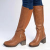 Madison Gabriella 2 Long Gusset Boots - Tan