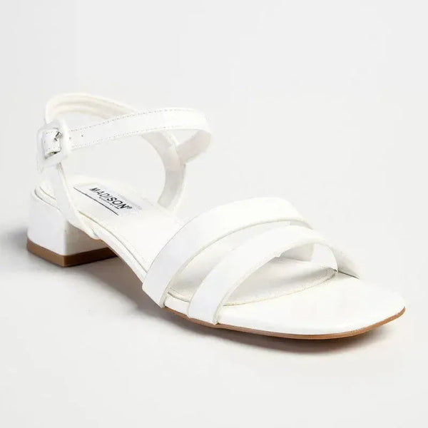 Madison Gentry Sandal - White