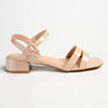 Madison Gentry Vamp Strap Sandal - Nude-Madison Heart of New York-Buy shoes online