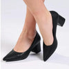 Madison Ginger 2 Block Heel Court - Black