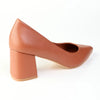 Madison Ginger 2 Block Heel Court - Tan