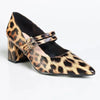 Madison Glinda Twin Buckle Mary Jane - Leopard