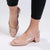 Madison Gracie Block Heel - Nude