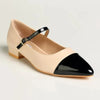 Madison Grayson Heel Pump - Black/ Off White