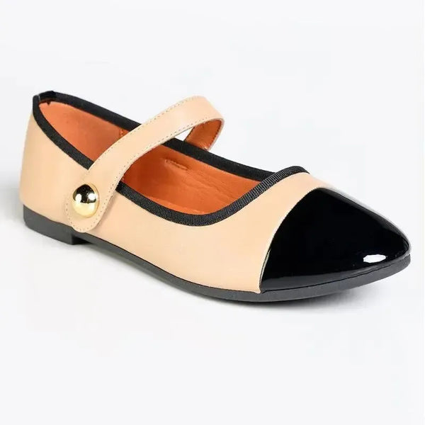 Madison Griselda Mary Jane Pump - Black/ Nude