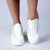 Madison Heart of New York Brynn Platform Sneakers - White