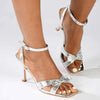 Madison Ida Stiletto - Silver