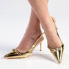 Madison Ingrid Stiletto - Gold-Madison Heart of New York-Buy shoes online