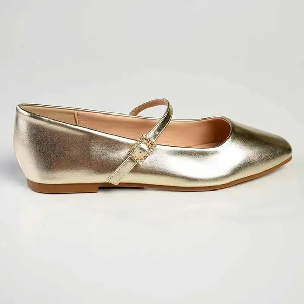 Madison Jackilee Pump - Gold