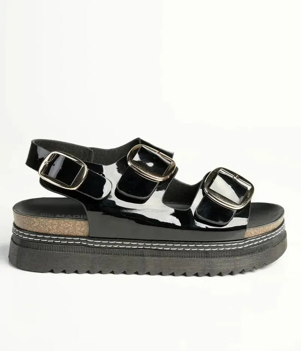 Madison Jaden Slingback Sandal - Black