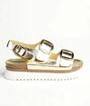 Madison Jaden Slingback Sandal - Gold