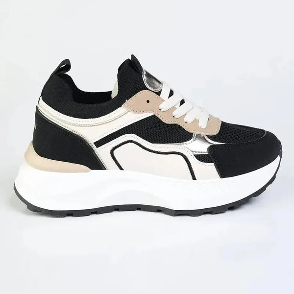 Madison Janey Sneaker - Black Multi