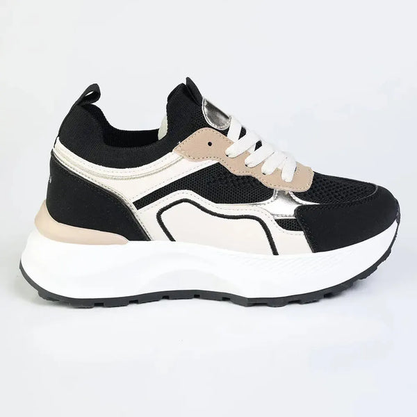 Madison Janey Sneaker - Black Multi