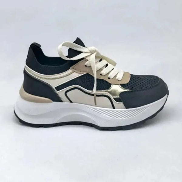 Madison Janey Sneaker - Black Multi