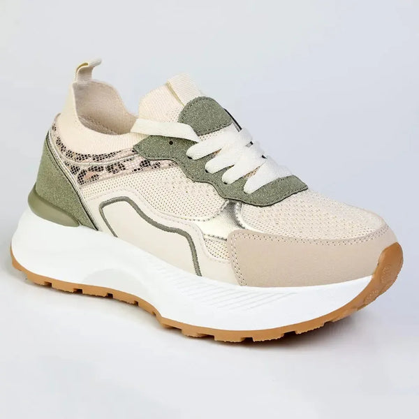 Madison Janey Sneaker - Nude Multi
