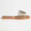 Madison Janine Studded Push In Mule - Clear Nude-Madison Heart of New York-Buy shoes online