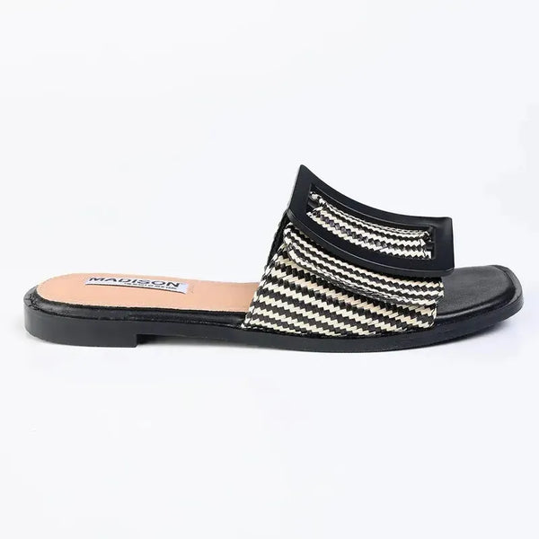 Madison Janvee 2 Push In Flat - Black Multi