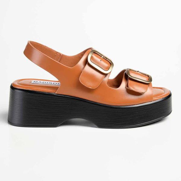 Madison Jaquine Slingback Sandal - Tan-Madison Heart of New York-Buy shoes online