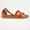 Madison Jenny H Bar Flat Sandals - Tan