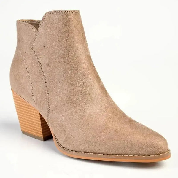 Madison Jett Ankle Boot - Taupe