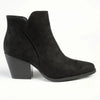 Madison Jett Cuban Ankle Boot - Black
