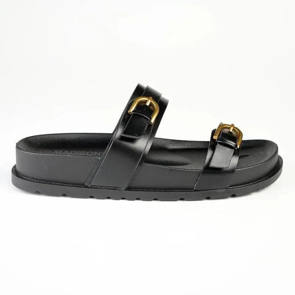 Madison Joanie Sandal - Black