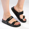 Madison Joanie Sandal - Black