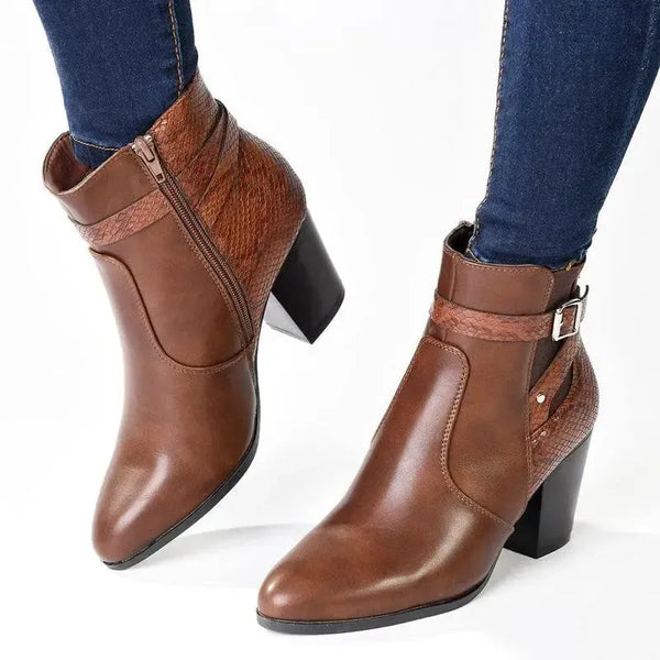Madison Jobeth Ankle Boot - Brown