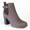 Madison Joey Ankle Boot - Taupe
