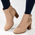 Madison Johnda Ankle Boot - Nude
