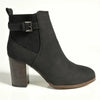 Madison Johnda Ankle Gusset Boot - Black