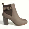 Madison Johnda Ankle Gusset Boot - Chocolate